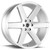 Strada Coda S60 Wheel 26x10 Blank (Custom Drilled BP) Brushed Face Silver 15MM | S60600015BFS
