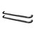 Westin Platinum 4 Oval Nerf Step Bars. Black. | BCTC 21-4135