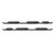 Westin PRO TRAXX 5 Oval Wheel to Wheel Nerf Step Bars. Stainless Steel. w/Mount Kit. For Quad Cab. | BCTC 21-534730