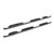 Westin PRO TRAXX 5 Oval Wheel to Wheel Nerf Step Bars. Stainless Steel. w/Mount Kit. For Quad Cab. | BCTC 21-534730