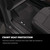 Husky Liners® Black Rear X-act Contour Floor Liner | 54711 | Free Shipping!