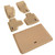 Rugged Ridge® Tan Front, Rear, Third Row and Cargo Area Floor Liner Kit | 13988.28 | Free Shipping!