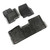 Rugged Ridge® Black Front and Rear Floor Liner Kit | 82987.05 | Free Shipping!