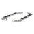Aries 3" Round Polished Stainless Side Bars, Select Mazda B-Series, Ford Ranger | BBDR 203033-2