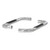 Aries 3" Round Polished Stainless Side Bars, Select Silverado, Sierra 1500, 2500, 3500 | BBDR 204017-2