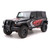 Aries 3" Round Black Steel Side Bars, Select Jeep Wrangler JK Unlimited | BBDR 35700