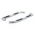 Aries 3" Round Polished Stainless Side Bars, Select Chevrolet Colorado, GMC Canyon | BBDR 204052-2