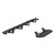 Aries RidgeStep 6-1/2" x 96", 36" Black Steel Running Boards, Select Ford E-Series | BBDR 2055537