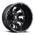 Fuel D574 Cleaver Dually Wheel 20x8.25 8x170 Gloss Black Milled -227mm | D57420821745