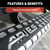 Aries® Chrome  AdvantEDGE Side Bars w/Mounting Brackets | 2555009 | Free Shipping!