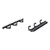 Aries AeroTread 5" x 76" Black Stainless Running Boards, Select Cadillac, Chevy, GMC | BBDR 2061004