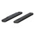 Aries 6" x 53" Black Aluminum Oval Side Bars (No Brackets) | BBDR B2853