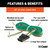 Curt® | 58040 | 4-Way Flat Connector Socket