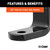 Curt® | 45028 | Class I Ball Mount