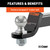 Curt® | 45534 | Class III Tow Starter Kit