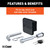 Curt® | 45534 | Class III Tow Starter Kit