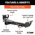 Curt® | 31069 | Class III Mount Receiver Hitch