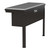 Uws® | TBSM-36-LP-BLK | Side Mount Series Single Lid Tool Box