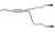 Gibson Performance Cat-Back Dual Split Exhaust System; Aluminized | BFBL 9508