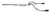 Gibson Performance Black Elite Cat-Back Dual Split Exhaust System; Stainless | BFBL 65677B