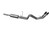 Gibson Performance Cat-Back Dual Sport Exhaust System; Aluminized | BFBL 7100