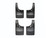 Weathertech MudFlap No-Drill DigitalFit MudFlap Kit Black | BHTJ 110012-120008