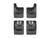 Weathertech MudFlap No-Drill DigitalFit MudFlap Kit Black | BHTJ 110056-120056