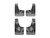 Weathertech MudFlap No-Drill DigitalFit MudFlap Kit Black | BHTJ 110083-120083