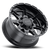 DOORBUSTER PRICING! - G-Fx Tr12 Wheel 20x9 6x135 & 6x139.7 Gloss Black Milled 0mm | T12 290-6009-00 GBM
