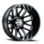 DOORBUSTER PRICING! - Mayhem Cogent Dually Wheel 22x8.25 8x200 Gloss Black Milled -232mm | 8107D-22877BMR232