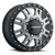 Vision® Manx 2 Front Dually 408 Wheels Rims 17x6.5 8x210 Grey 121 | 408A7679SGBLF