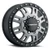 Vision® Manx 2 Front Dually 408 Wheels Rims 17x6.5 8x210 Grey 121 | 408A7679SGBLF