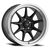 Konig 105Mb Countergram Wheels Rims 18x9.5 5x120 Matte Black W/ Machined Lip 35mm | 105MB-CT98520355