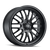 Ridler 607 Wheels Rims 18x8 5x114.3 Matte Black 0mm | 607-8865MB