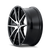 Kraze Kr193 Turismo Wheels Rims 20x8.5 5x108 Gloss Black Machined 38mm | KR193-2831BM38