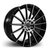 White Diamond® W3193 Wheels Rims 18x8 5x100 5x4.5 (5x114.3) Black Machined 35 | 18X8 10-100/114.3 W-3193M