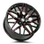 DOORBUSTER PRICING! - Shift H33 Spring Wheel 22x9 5x115 Gloss Black w/ Candy Red Milling 15mm - FREE T-SHIRT INCLUDED! | H33251515GBMLR