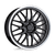Petrol P4C Wheels Rims 16x7 4x100 Black w/ Machined 40 | 1670P4C404100B72