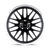 Petrol P4C Wheels Rims 16x7 4x100 Black w/ Machined 40 | 1670P4C404100B72