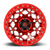 Fuel D121 Unit Beadlock Wheel 17x9 5x127 Candy Red -15mm - FREE T-SHIRT INCLUDED! | D12117907545