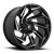 Fuel D753 Reaction Wheel 22x10 5x114.3 & 5x127 Gloss Black Milled -18mm - FREE T-SHIRT INCLUDED! | D75322002647