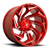 Fuel D754 Reaction Wheel 22x12 8x180 Candy Red Milled -44mm - MINIMUM PURCHASE OF 4 WHEELS | D75422201847