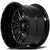 Axe Ax6.0 Wheels Rims 26x14 5x127 5x139.7 Gloss Black Milled -76mm | 261410H-76AX6BM