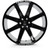 Axe Artemis Wheels Rims 20x9.5 6x139.7 Gloss Black Milled 15mm | 2095613915ARTBM