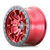 Dirty Life Dt-1 Wheels Rims 17x9 5x127 Crimson Candy Red -38mm | 9303-7973R38