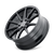 Kraze Kr194 Cosmos Wheels Rims 18x8 5x112 Gloss Black 40mm | KR194-8845GB40
