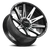 DOORBUSTER PRICING! - Off Road Monster M25 M25 Wheel 20x10 5x127 Gloss Black Machined -19mm - FREE T-SHIRT INCLUDED! | M250527N19GBM