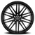 Curva Cff50 Wheel 20x10.5 5x120 Gloss Black 35mm | CFF50-201051203572BLK