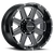 Raceline 940M Hostage Wheels Rims 22x12 5x150 Black Milled -44mm | 940M-22251-44