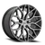 Niche M262 Mazzanti Wheel 20x9 5x114.3 Gloss Black w/ Brushed Face 35mm - FREE T-SHIRT INCLUDED! | M262209065+35